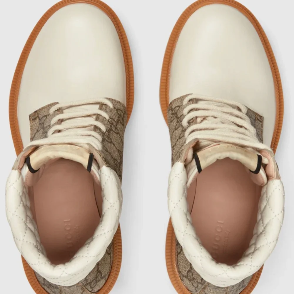 Size 10 Women’s Cream Gucci Boots - Picture 3 of 3
